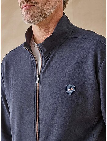 Gilet en maille piquée zippé - DAXON