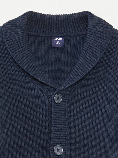 Gilet en maille tricot - Kiabi