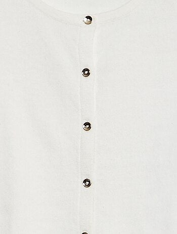 Gilet en maille unie