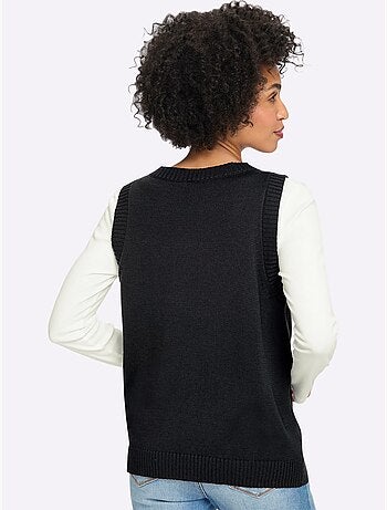 Gilet en tricot - taille standard - helline