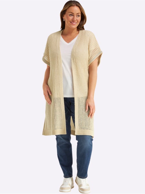Gilet En Tricot - Taille Standard - Sheego - Kiabi