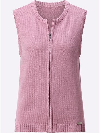 Gilet en tricot 50% coton - taille standard - witt