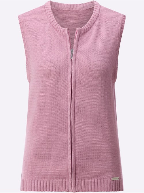Gilet en tricot 50% coton - taille standard - witt - Kiabi
