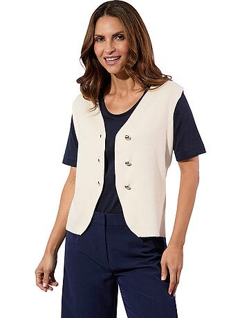 Gilet En Tricot 50% Viscose (ecovero) - Taille Standard - Witt