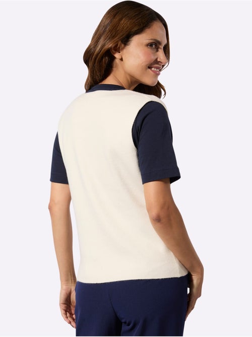 Gilet En Tricot 50% Viscose (ecovero) - Taille Standard - Witt - Kiabi