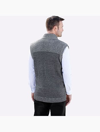 Gilet en tricot classique et facile à assortir - taille standard - moda vilona