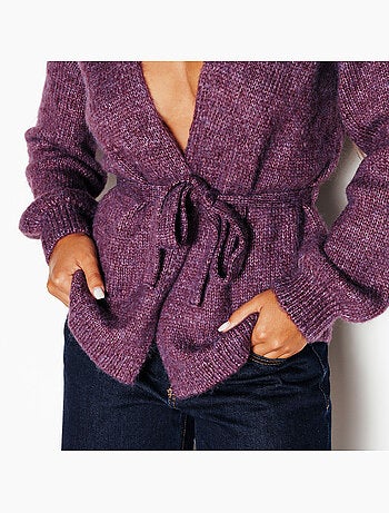 Gilet en tricot janais - rougegorge lingerie