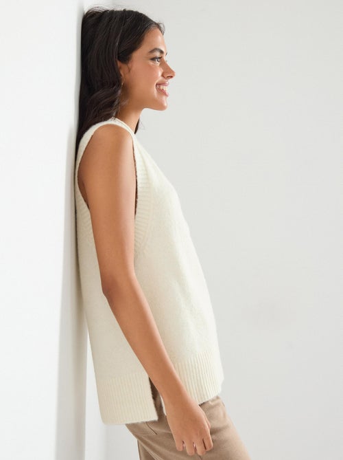 Gilet en tricot, MO Fashion - Kiabi