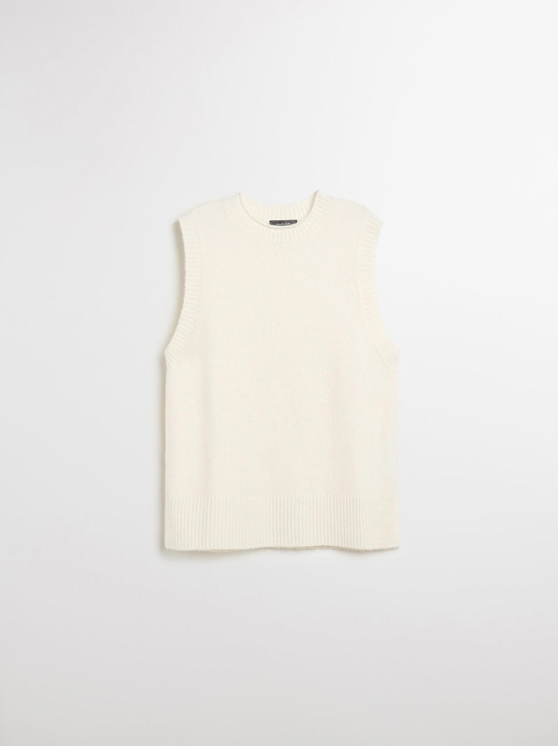 Gilet en tricot, MO Fashion Beige - Kiabi