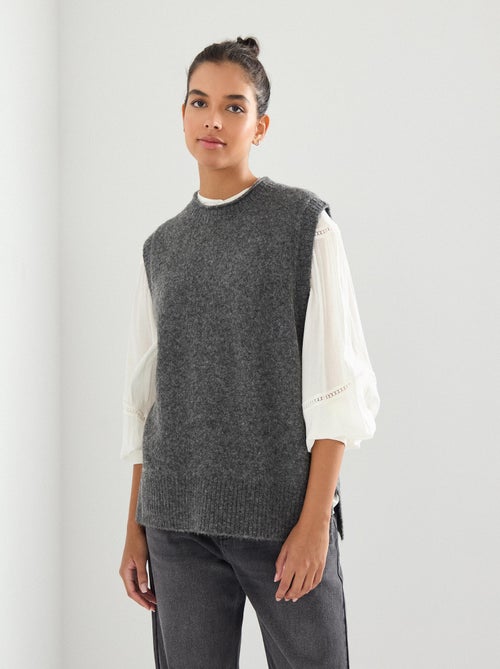 Gilet en tricot, MO Fashion - Kiabi