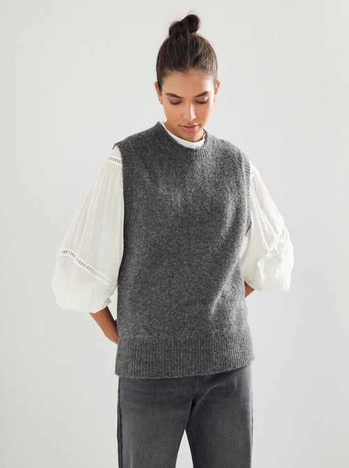 Gilet en tricot, MO Fashion - Kiabi