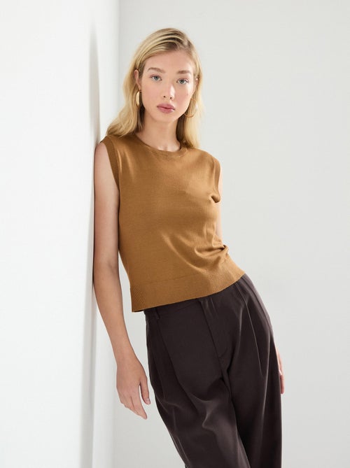 Gilet en tricot, MO Fashion - Kiabi