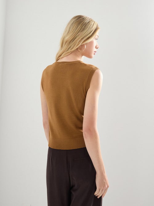 Gilet en tricot, MO Fashion - Kiabi