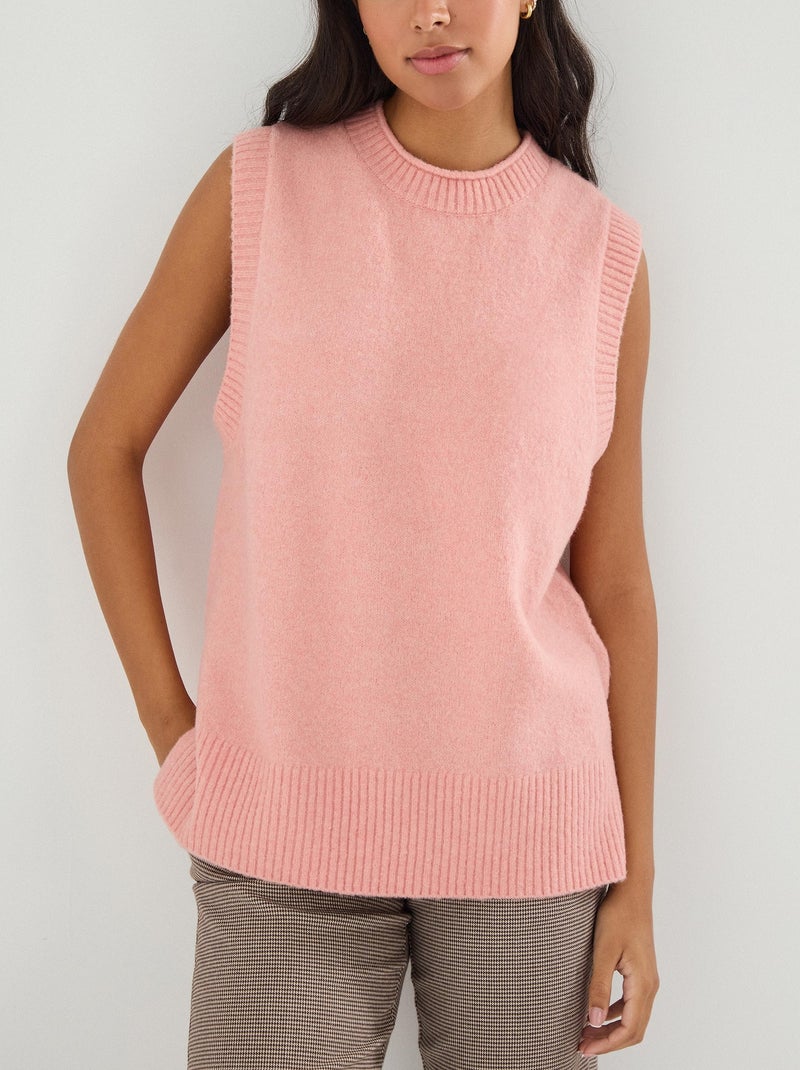 Gilet en tricot, MO Fashion Rose - Kiabi
