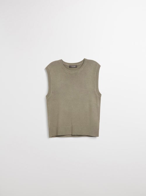 Gilet en tricot, MO Fashion - Kiabi