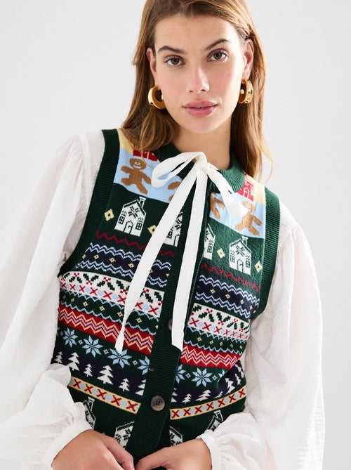 Gilet en tricot, MO Fashion - Kiabi