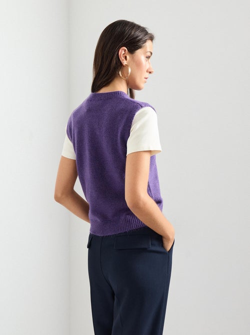 Gilet en tricot, MO Fashion - Kiabi