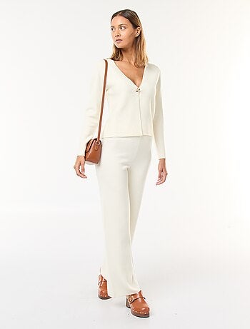 Gilet en tricot ottoman