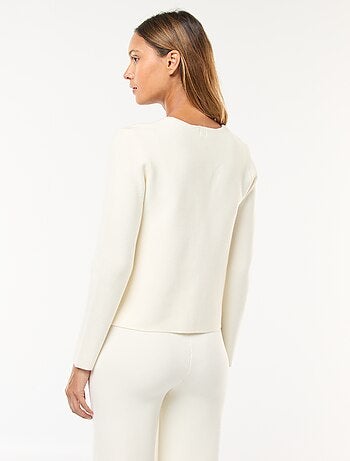 Gilet en tricot ottoman