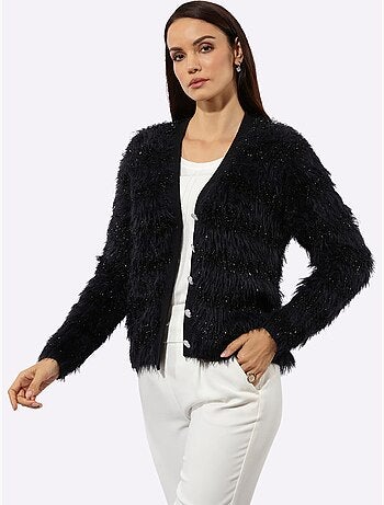 Gilet Encolure En V Féminine - Taille Standard - Helline