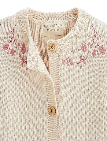 Gilet enfant en tricot Eva