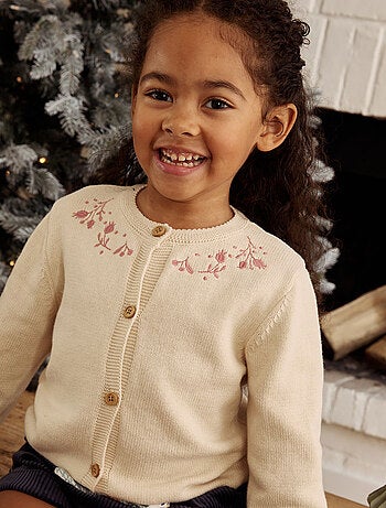 Gilet enfant en tricot Eva