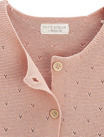 Gilet enfant en tricot Manouk