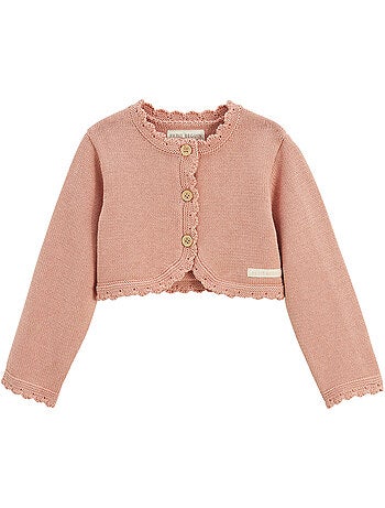 Gilet enfant en tricot Poésie d'été