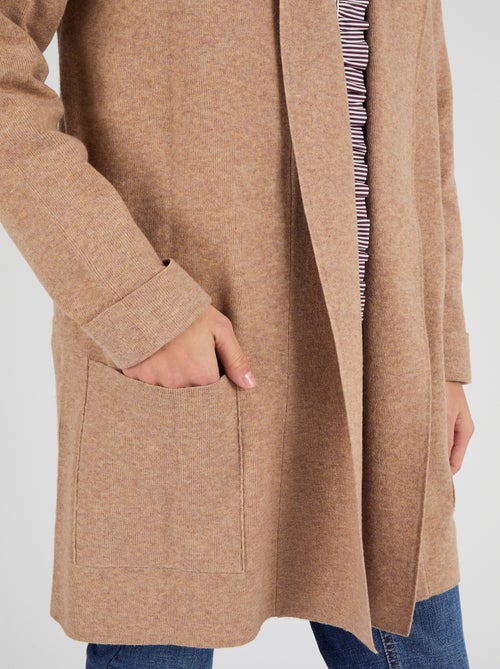 Gilet esprit manteau Thermolactyl - Damart - Kiabi