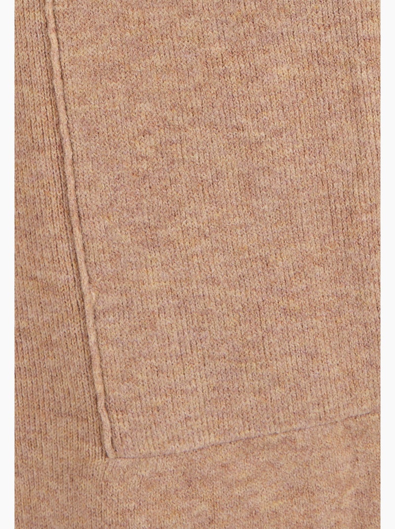 Gilet esprit manteau Thermolactyl - Damart Marron - Kiabi