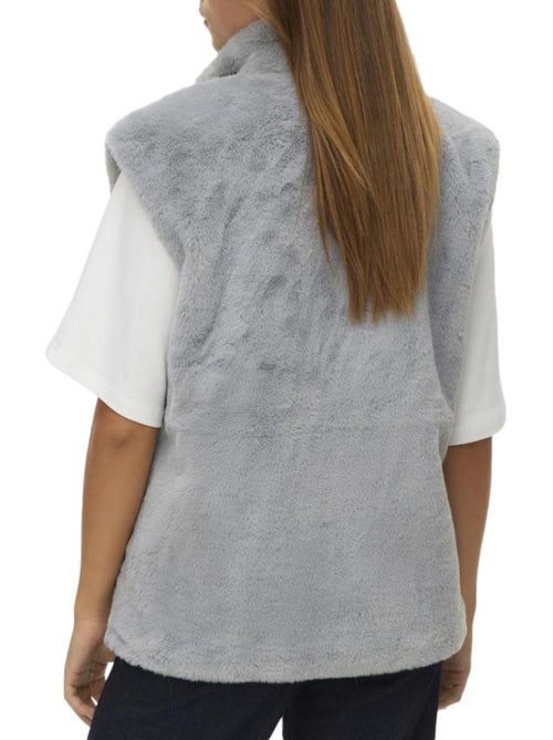 Gilet Fausse Fourrure Femme Vero Moda - Kiabi