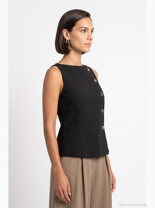 Gilet femme cintré dilvin - Kiabi Gilet femme cintré dilvin - Kiabi