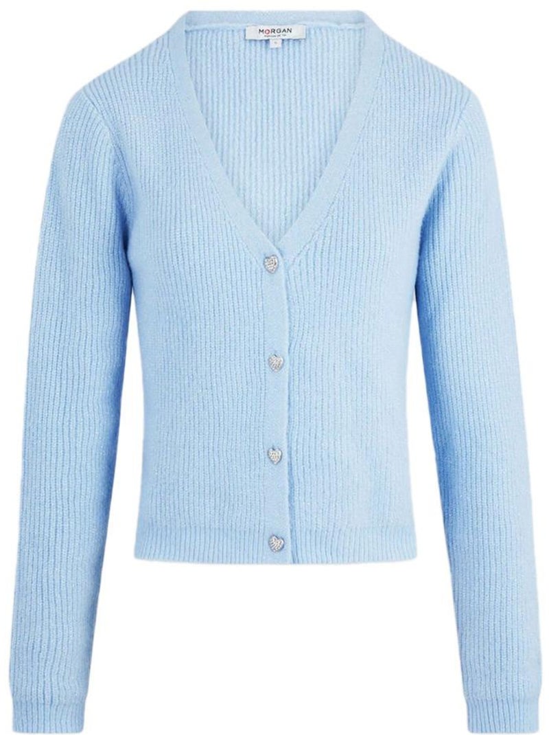 Gilet  Femme Morgan MIMO Bleu - Kiabi