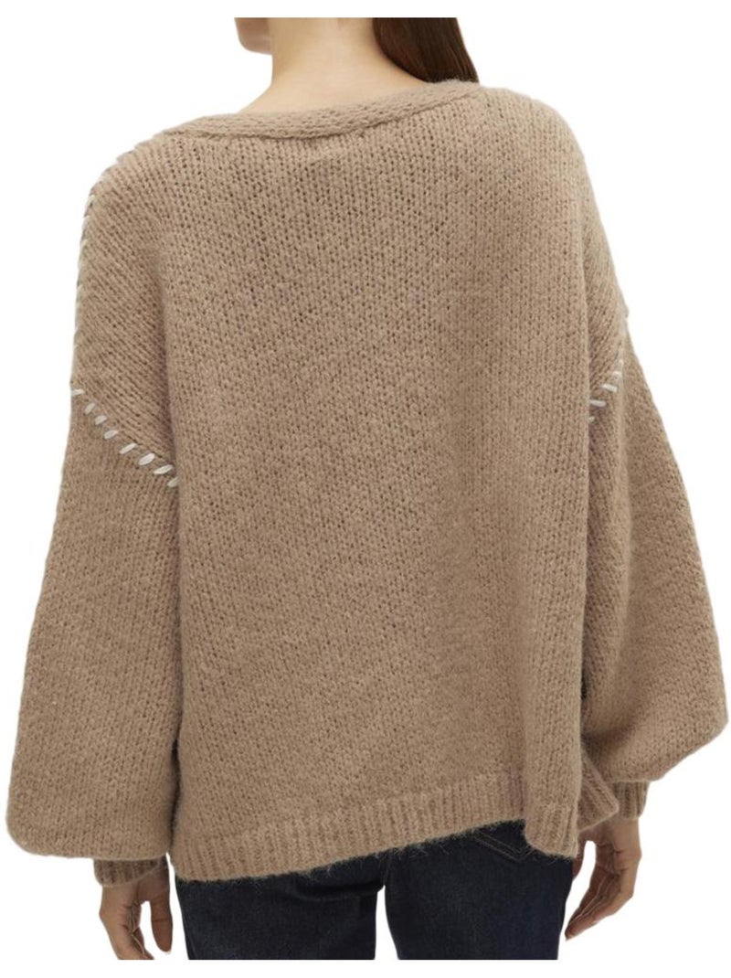 Gilet Femme Vero Moda Beige - Kiabi