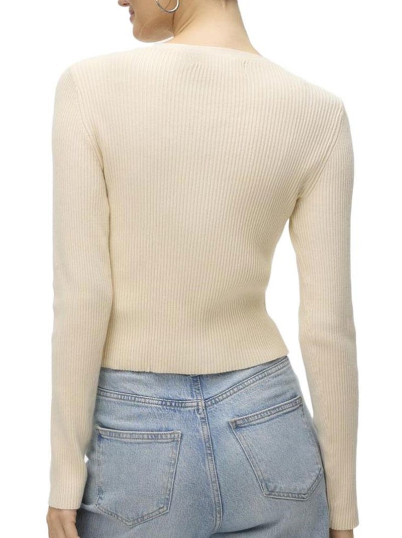 Gilet Femme Vero Moda Beige - Kiabi