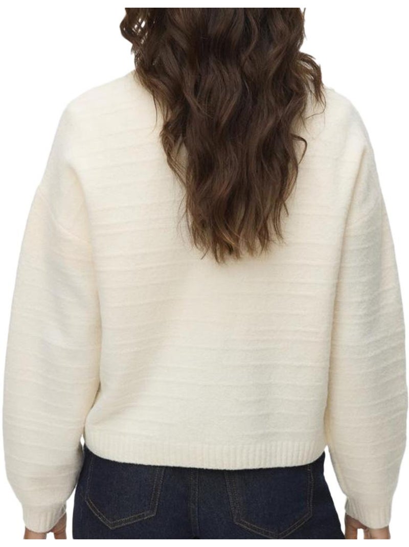 Gilet Femme Vero Moda Ecru - Kiabi