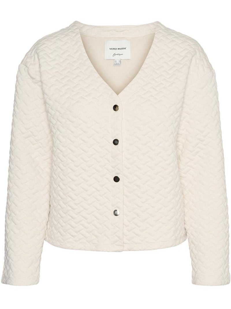 Gilet Femme Vero Moda Ecru - Kiabi