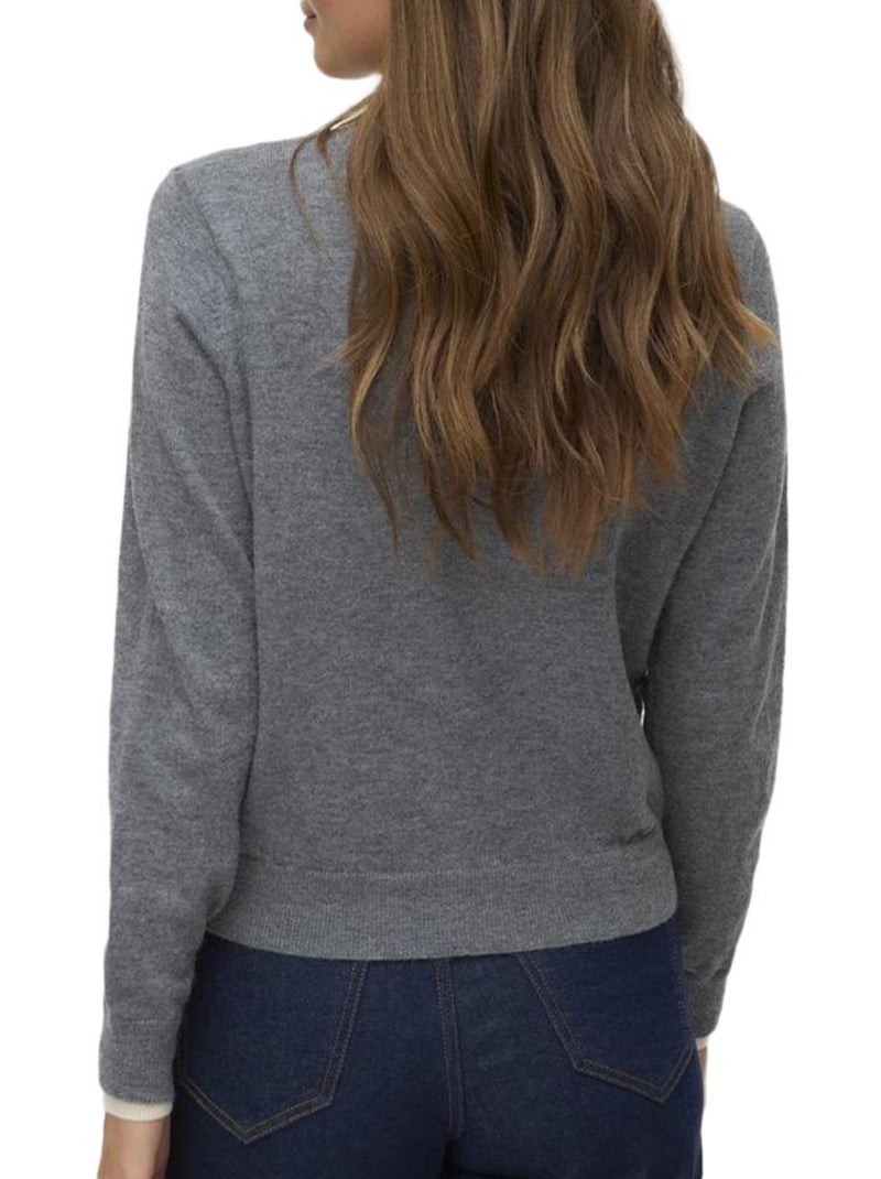 Gilet Femme Vero Moda Gris Argenté - Kiabi