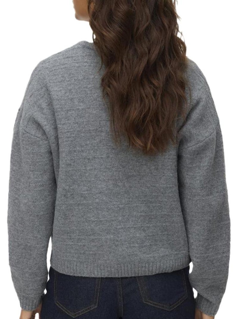 Gilet Femme Vero Moda Gris Argenté - Kiabi