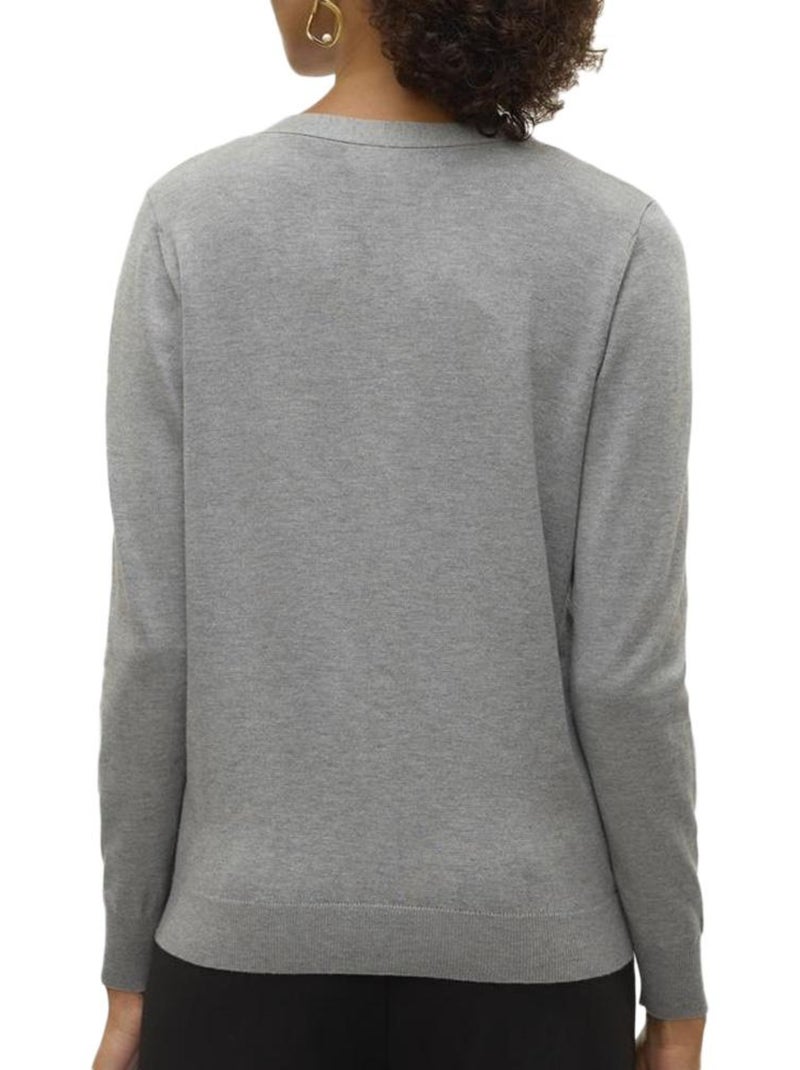 Gilet Femme Vero Moda Gris Argenté - Kiabi