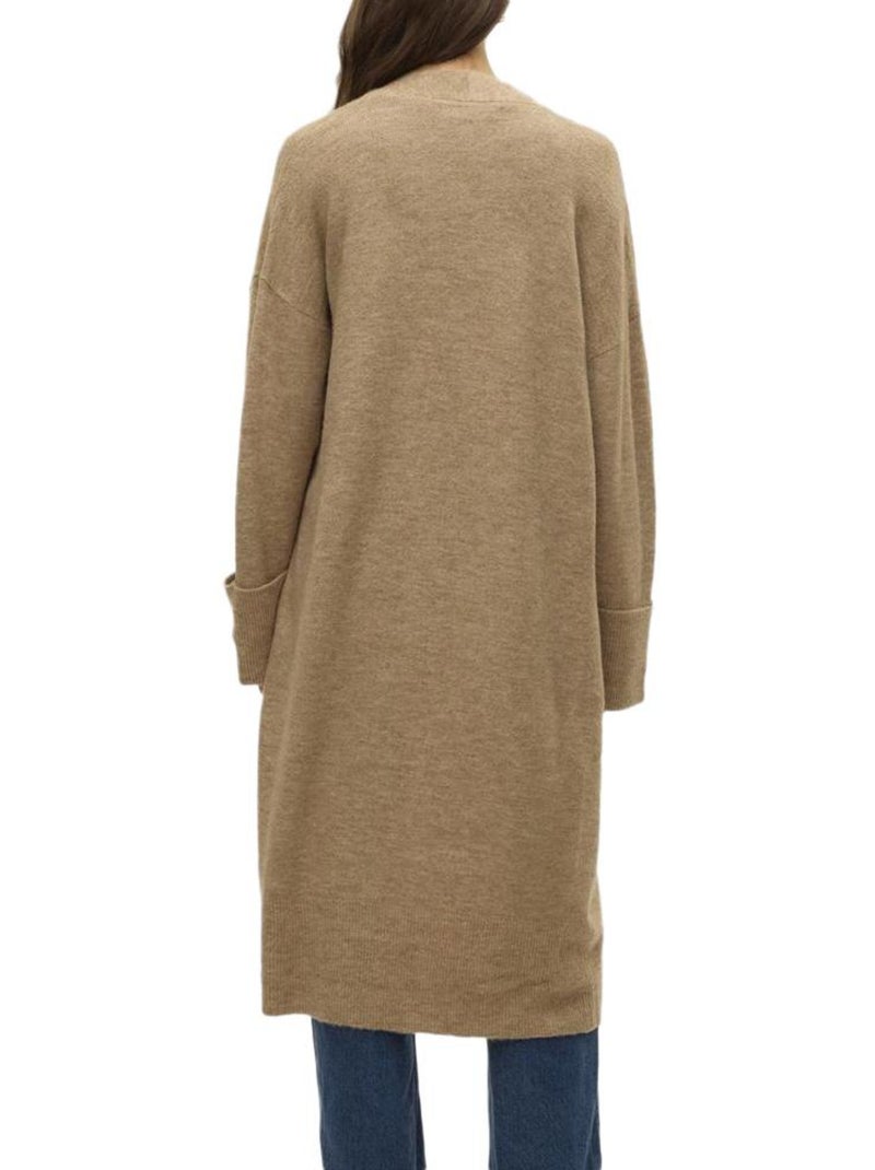 Gilet Femme Vero Moda Marron cappuccino - Kiabi