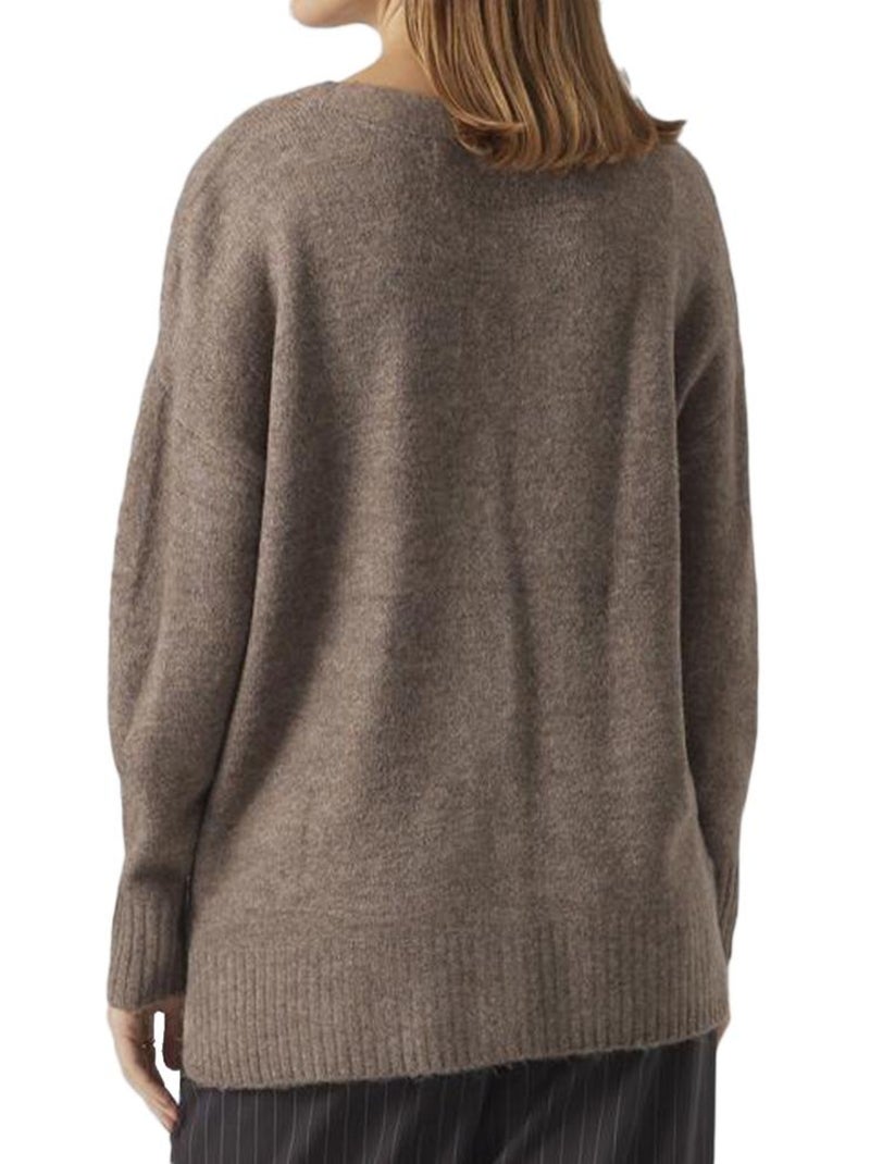 Gilet Femme Vero Moda Marron cappuccino - Kiabi