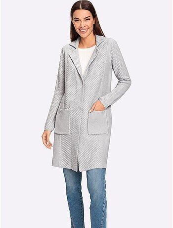 Gilet Fil Argenté Brillant Couleur Argenté - Taille Standard - Helline