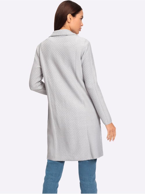 Gilet Fil Argenté Brillant Couleur Argenté - Taille Standard - Helline - Kiabi