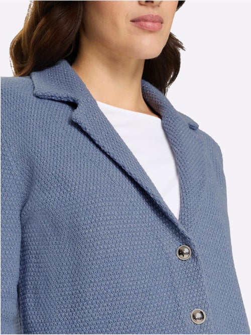 Gilet Fil Argenté Brillant Couleur Argenté - Taille Standard - Moda Vilona - Kiabi Gilet Fil Argenté Brillant Couleur Argenté - Taille Standard - Moda Vilona - Kiabi
