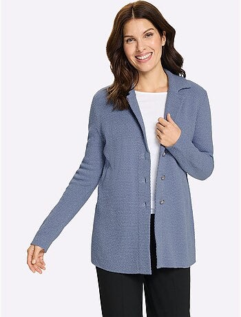 Gilet Fil Argenté Brillant Couleur Argenté - Taille Standard - Moda Vilona