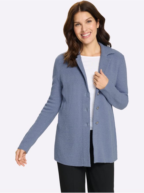 Gilet Fil Argenté Brillant Couleur Argenté - Taille Standard - Moda Vilona - Kiabi