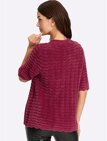 Gilet Fil Avec Paillettes Incrustées - Taille Standard - Helline