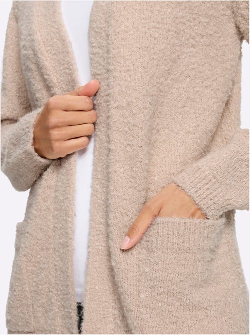 Gilet Fil Bouclé - Taille Standard - Witt - Kiabi