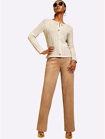 Gilet Fil Brillant Couleur Or - Taille Standard - Helline
